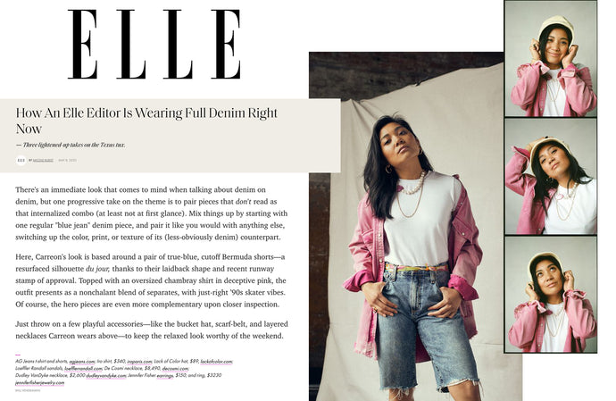 FEATURED IN ELLE